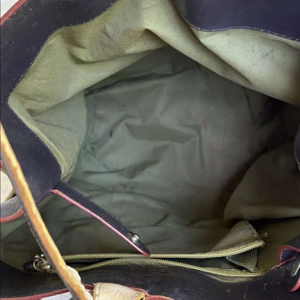 Mario Hernandez butterfly hobo bag